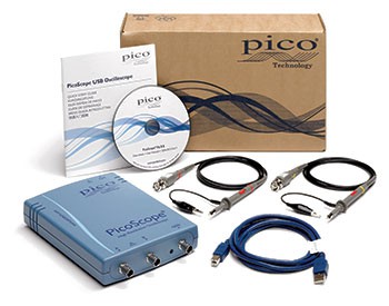 PicoScope 4262示波器體積小，重量輕，便于攜帶，無需外部電源
