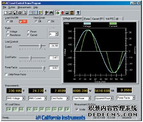 加州儀器3091LD交流負載測試結(jié)果 加州儀器3091LD交流負載測試結(jié)果