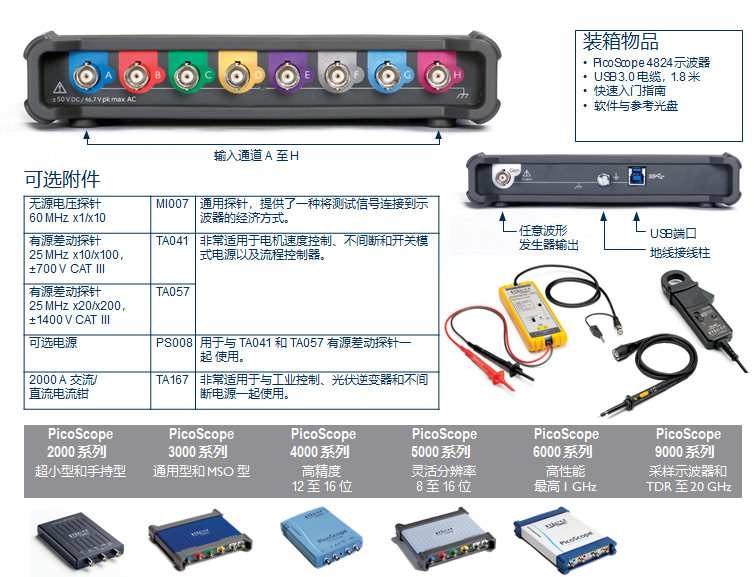 高性能任意波形示波器